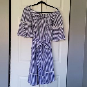 Off the shoulders dress